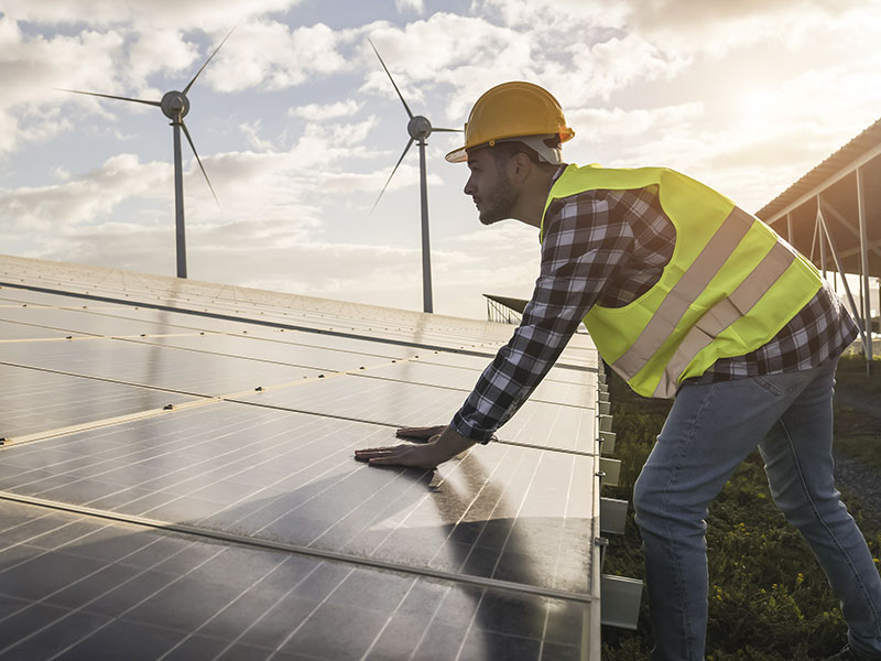 Instalación de placas solares fotovoltaicas