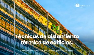 aislamiento térmico en edificios