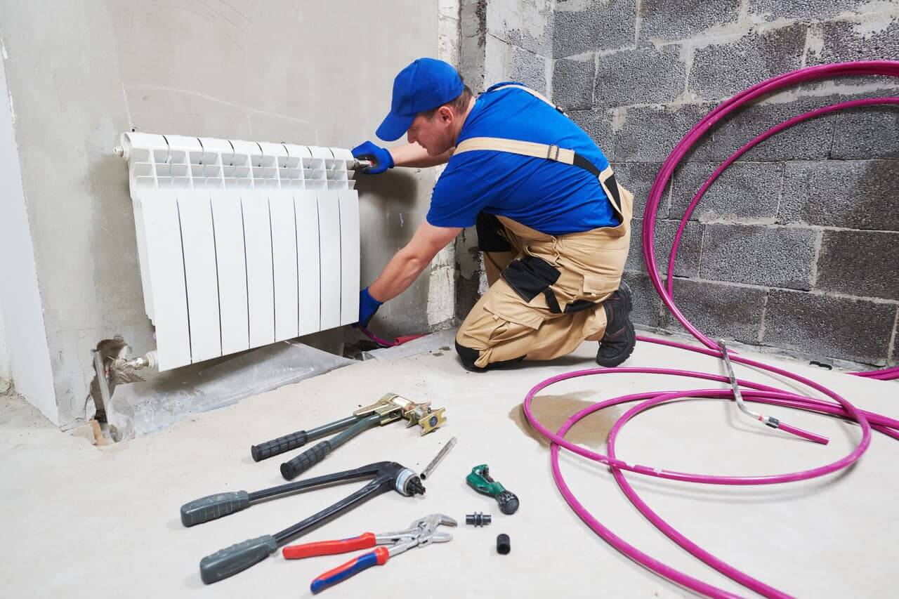 Instalación geotérmica en vivienda