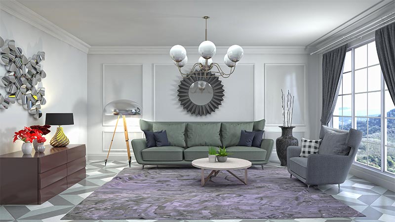 Decoración de interiores salas